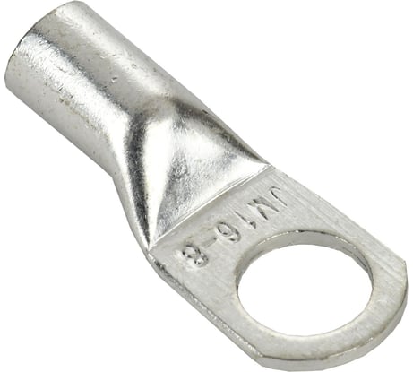 Наконечник медный луженый IEK jga-16-8 (тмл) (5шт/упак) UNP10-31-O-016-008-05