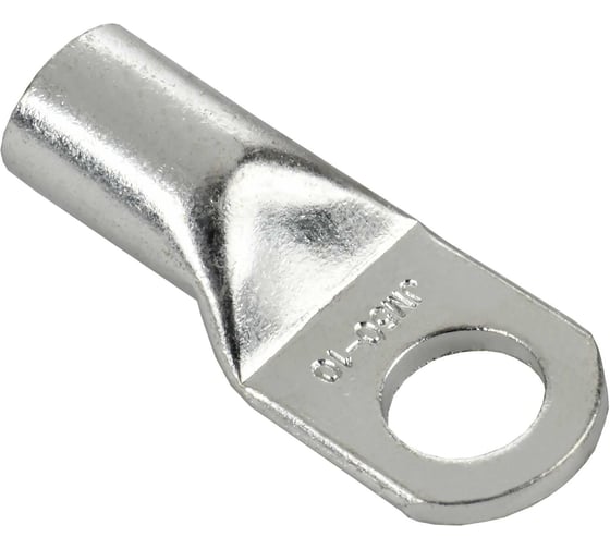 Наконечник медный луженый IEK jga-50-10 (тмл) (5шт/упак) UNP10-31-O-050-010-05