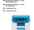 Шина TDM ELECTRIC N нулевая на DIN-рейку в корпусе 2х7групп SQ0801-0007 4