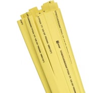 Термоусаживаемая трубка EKF ТУТ, 12/6, желтая, в отрезках по 1м, 50 шт PROxima tut-12-y-1m