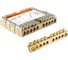 Шина TDM ELECTRIC N нулевая 6х9мм 10/1 10 групп/крепеж по центру SQ0801-0038 1