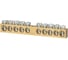 Шина TDM ELECTRIC N нулевая 6х9мм 10/1 10 групп/крепеж по центру SQ0801-0038 1