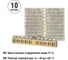 Шина TDM ELECTRIC N нулевая 6х9мм 10/1 10 групп/крепеж по центру SQ0801-0038 4