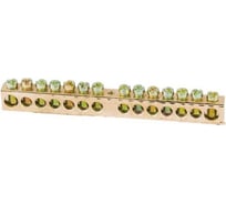 Шина TDM ELECTRIC N нулевая 8x12мм 14/2 14 групп/крепеж по краям SQ0801-0105