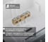 Шина TDM ELECTRIC N нулевая 8х12мм 4/1 4 группы/крепеж по центру SQ0801-0047 5