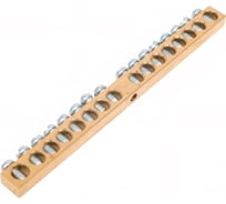 Шина TDM ELECTRIC N нулевая 6х9мм 16/1 16 групп/крепеж по центру SQ0801-0042