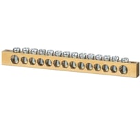 Шина TDM ELECTRIC N нулевая 8x12мм 14/2 14 групп/крепеж по краям SQ0801-0005