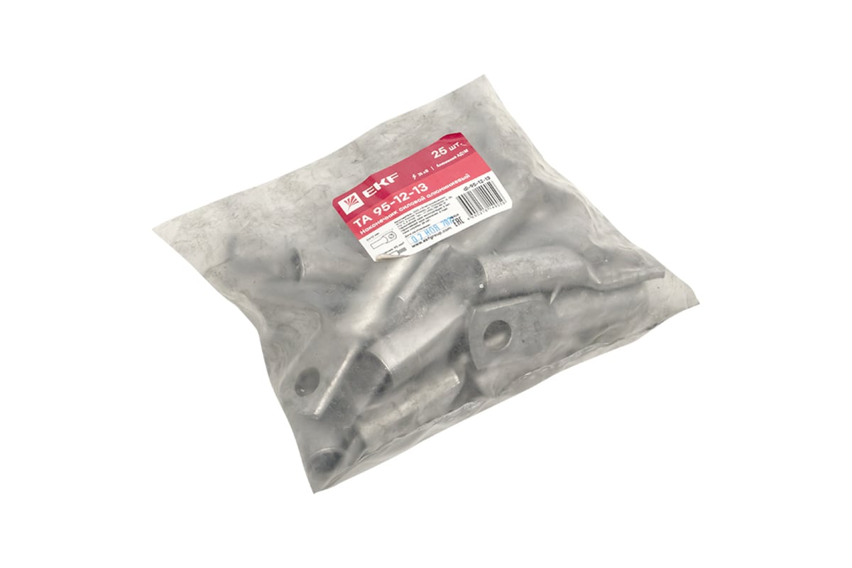 Наконечник EKF силовой алюминиевый ТА 95-12-13 25 шт PROxima dl-95-12 ...