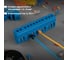 Шина TDM ELECTRIC "N" нулевая в синем изоляторе на DIN-рейку 6x9мм 12 групп SQ0801-0093 4
