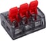 Клемма EKF СМК 221-413, 3 отверстия, 0.2-4.0мм2, 100шт, PROxima SQ plc-smk-221-413 3