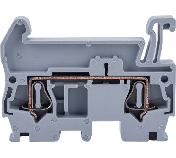 Колодка EKF клеммная, пружинная, JXB-ST-2.5 31А серая 50 шт. PROxima plc-jxb-st-2.5