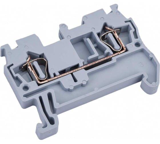 Колодка EKF клеммная, пружинная, JXB-ST-2.5 31А серая 50 шт. PROxima plc-jxb-st-2.5