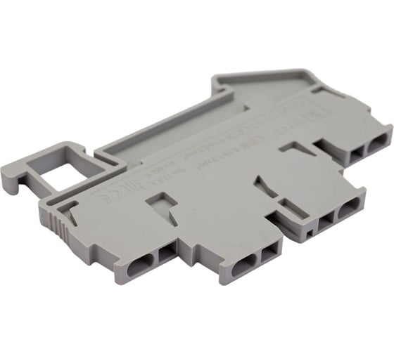 Клеммная колодка EKF самозажимная, двойная, JXB-ST-1.5, 17.5А, серая, 45 шт PROxima plc-jxb-st-1.5-4-2