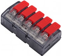 Клемма EKF СМК 221-415, 5 отверстий, 0.2-4.0мм2, 50шт, PROxima SQ plc-smk-221-415