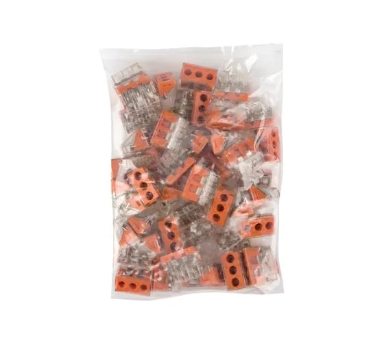 Клемма EKF СМК 773-173, с пастой, 3 отверстия, 2,5-6,0мм2, упаковка 50шт, PROxima SQ plc-smk-773-173