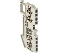 Клеммная самозажимная колодка EKF JXB-ST-4 40А 4 вывода серая 24 шт PROxima plc-jxb-st-4-4