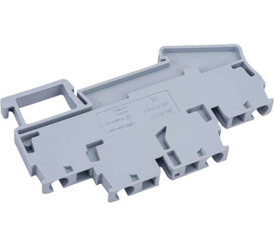 Клеммная самозажимная двойная колодка EKF JXB-ST-4 32А серая 40 шт PROxima plc-jxb-st-4-4-2
