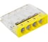 Клемма EKF СМК 2273-244 с пастой 4 отверстия 0,5-2.5мм2 4шт. PROxima plc-smk-2273-244r 1