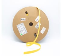 Термоусадочная трубка ЮМП ЭЛЕКТРО плоская, для печати тту-нг-lszh 3/1 для провода 3.5-8.0 мм, желтая, в рулоне 50м. (3/8) ump622127