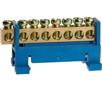 Нулевая шина Светозар на изоляторе типа Стойка максимальный ток 100 А 5.2 мм 8 полюсов 49806-08