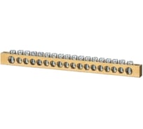Шина TDM ELECTRIC N нулевая 8x12мм 18/2 18 групп/крепеж по краям SQ0801-0072
