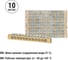 Шина TDM ELECTRIC N нулевая 6х9мм 12/2 12 групп/крепеж по краям SQ0801-0060 4