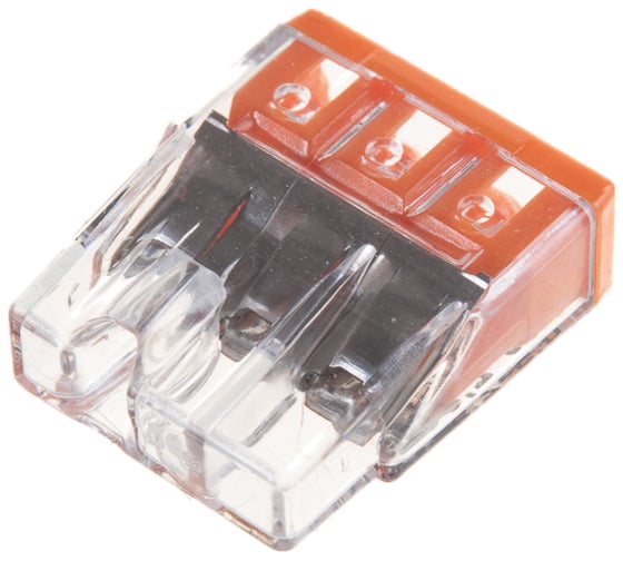 Клеммы WAGO 2273-203, 3Х2,5мм2, упаковка 100шт 60936