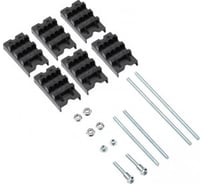 Шинодержатель EKF наборный, 3Пх2х10мм, PROxima SQ BSK3P2X10