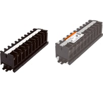 Блок зажимов наборный TDM ELECTRIC БЗН 60А на DIN-рейку 10 пар AQ0531-0205