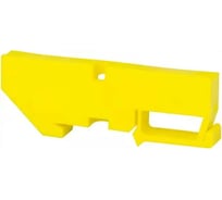 Изолятор EKF на DIN-рейку желтый PROxima SQak-1-4-y