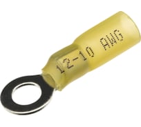 Наконечник duwi НКИ 6,0-6 кольцо 6 мм термоусадка желтый 10шт 26568 3