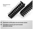 Наборный блок зажимов TDM ELECTRIC БЗН 30А на DIN-рейку 10 пар SQ0531-0203 4