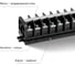 Наборный блок зажимов TDM ELECTRIC БЗН 30А на DIN-рейку 10 пар SQ0531-0203 6