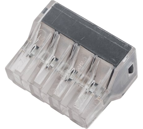 Соединительная клемма СВЕТОЗАР 8-и проводная, 400В, 24А, 0,75-2,5мм2, 2шт 49170-8