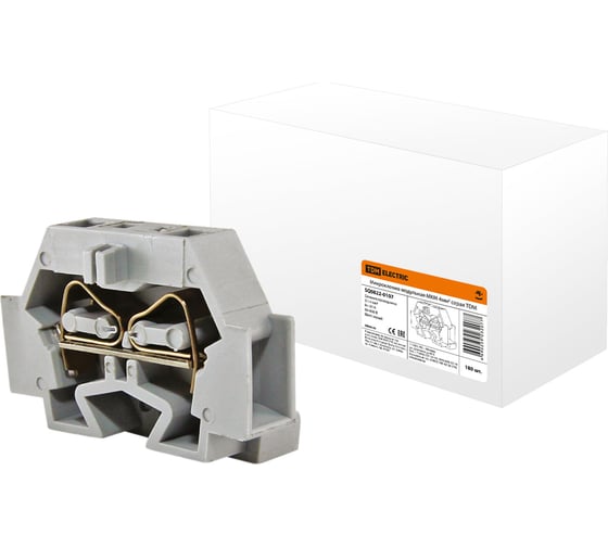 Модульная микроклемма TDM ELECTRIC МКМ 4мм2, серая  SQ0822-0107 1