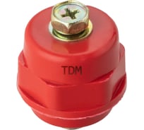 Силовой изолятор с болтом TDM ELECTRIC SM25 Н25хD27хМ6мм SQ0807-0007