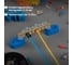 Нулевая шина TDM ELECTRIC 6х9мм, на двух угловых изоляторах, 8 групп SQ0801-0034 4