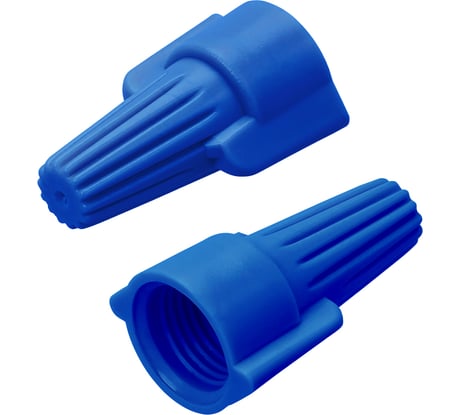 Соединительный изолирующий зажим TDM ELECTRIC СИЗ-Л-2 12 мм2, с лепестками, синий SQ0519-0012