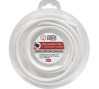 Термоусадочная трубка DORI ТТК 3,2/1,1 ролик с клеевым слоем L=2м белая 49562