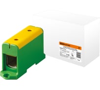 Клемма TDM ELECTRIC вводная, силовая, КВС, 35-240 кв.мм, желтая/зеленая SQ0833-0012