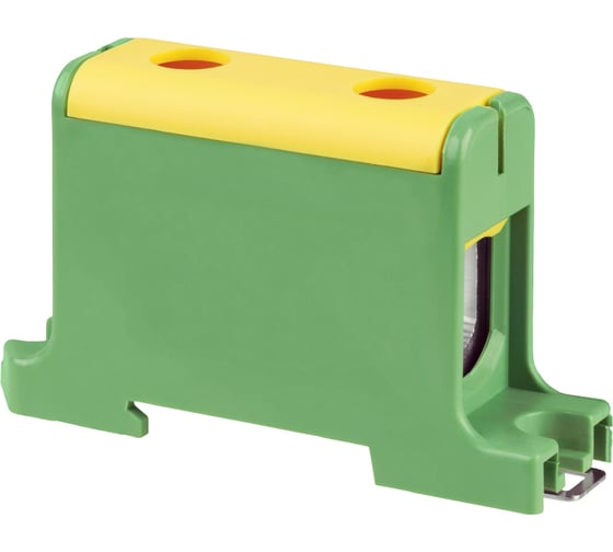 Клемма TDM ELECTRIC вводная, силовая, КВС, 16-95 кв.мм, желтая/зеленая SQ0833-0006