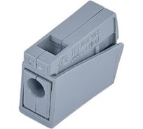 Самозажимная клемма АБК-СИЛА СК224-101 пружинная на 1 проводник 0,5-2,5кв.мм 24А/380В 20шт 3100801