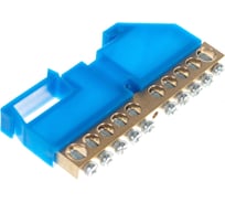 Нулевая шина TDM N с изолятором на DIN-рейку 8x12мм 10 групп SQ0801-0132