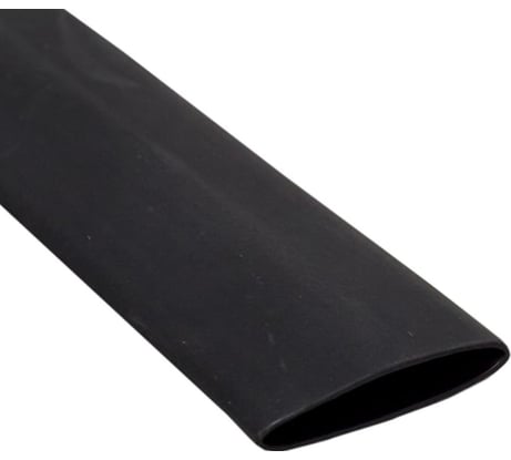 Термоусадочная трубка Русмарк ТУТ 10.0/5.0 мм черная не поддерживает горение ТУТнг (LS/HF) бухта 100м РМ-ТУТнг10,0/5,0упак