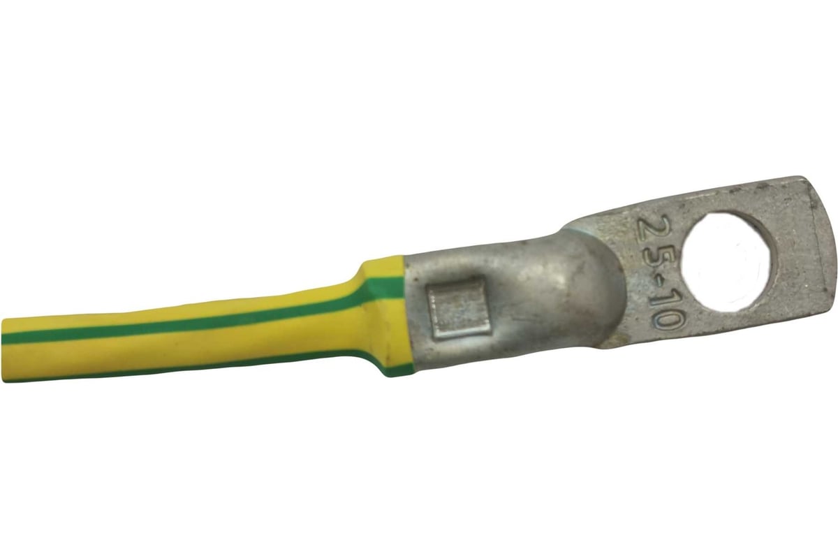 Провод заземления ГринЭнерго 25-600 круглый желто-зеленый ge-pz-25-600 ...