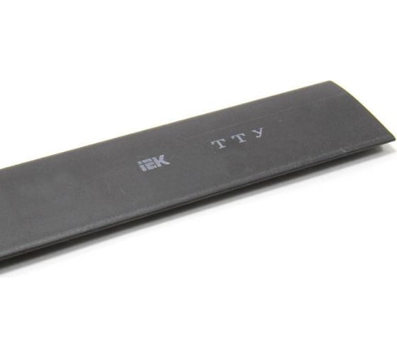 Термоусаживаемая трубка IEK ТТУ ТУТ 50/25, длина 25м, черная UDRS-D50-25-K02 1