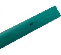 Термоусаживаемая трубка IEK ТТУ 14/7, зеленая, 100 м/упаковка UDRS-D14-100-K06