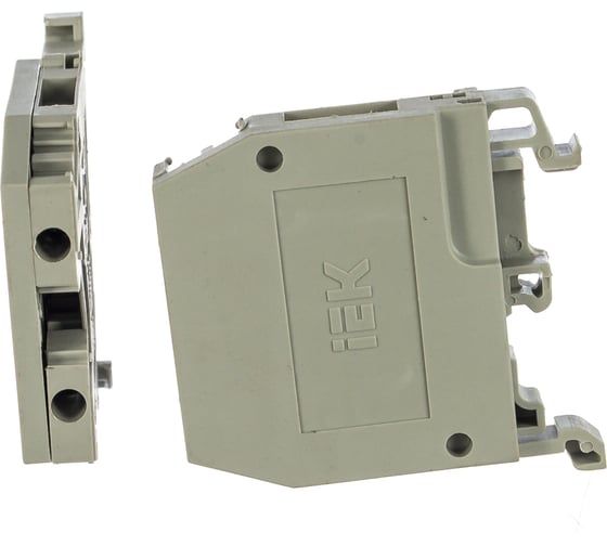 Клемма IEK ЗНИ-2,5 мм2 серый 50 шт YZN10-002-K03
