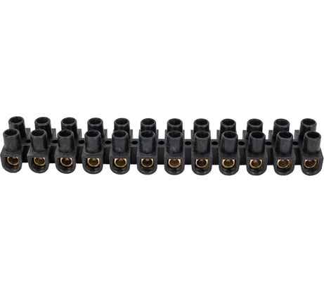 Клеммник IEK 12пар ЗВИ-20 н/г 4-10мм2  (10 штук/упаковка) UZV5-020-06