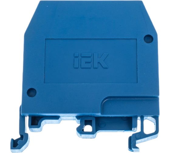 Клемма IEK ЗНИ-2,5 мм2 синий YZN10-002-K07